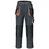 Image de Terratrendjob - Pantalon Pour Hommes Taille 58 Gris Foncé/noir/orange 65 % Pes / 35 % Coton