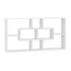 Image de Fmd - Etagère Murale 8 Niches 85x16x47,5 Cm Blanc