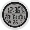 Image de technoline WT3005 Horloge murale | horloge murale radio DCF-77 | horloge de salle de bain |