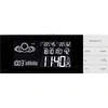 Image de WS 6870 - Station météo moderne avec affichage de la pression atmosphérique