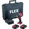 Image de Perceuse-visseuse sans fil compacte à 2 vitesses - 18V - FLEX - Set coffret + 2 batterie 2.5Ah + 1 Chargeur - 519049