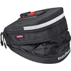 Image de KLICKfix 0295S Sacoche de selle Micro 200 Expandable 12x8x19cm, adaptateur inclus, noir