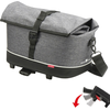 Image de KLICKfix 0265UK Sacoche de porte-bagages Rackpack City ,38x21x25cm, env.900g, tweed, gris