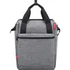 Image de KLICKfix Sacoche de porte-bagages ROOMY GT twist, 12 litres, env. 1 kg, 0371TS, argent/noir