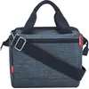 Image de Klickfix Lenkertasche ROOMY, bleu torsadé