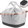 Image de Klickfix Bikebasket GT für Racktime, twist sky rose