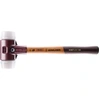 Image de Halder Schonhammer diamètre 80mm 2930g Simplex avec manche bois super-plastique blanc - 3007080