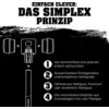 Image de Halder Stiel für SIMPLEX-Schon - hammer d. 40 Holz