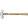 Image de Maillet À Frappe Amortie Baseplex Longueur 330 Mm D. De La Tête 40 Mm Dur Bois Nylon Blanc