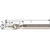 Image de Guhring - Foret Étagé À Queue Cylindrique Trou Débouchant 180°, Filetage M4, Foret H8 (d1) X Fraise H6 (d2) 4,5 X 8,0 Mm