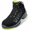 Image de Bottes De Sécurité Uvex 1, Unisexe, T 45, Noir, Gris, Jaune, S2, Src, Antistatiques ( Prix Pour 1 Paire )