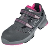 Image de uvex 1 ladies Sandales S1 gris, rose largeur 11 Gr. 39