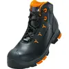 Image de uvex 2 Bottes à lacets S3 SRC, taille 43, noir/orange