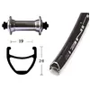 Image de Roue V 26x1.75 TX 500 argent.SSP 36L Rodi Airline 1 noir.Niro-Spei.