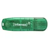 Image de Intenso Rainbow Clé USB Drive 2.0 8 Go Vert - Neuf