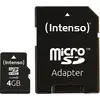 Image de Carte Microsdhc Intenso, 4 Go