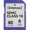 Image de Carte Sdhc Intenso 3411450, 4 Go, Classe 10