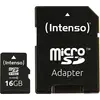 Image de Intenso Class 10 - Carte mémoire flash (adaptateur microSDHC/SD inclus) - 16 Go - Class 10 - microSDHC