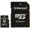 Image de Intenso 16GB MicroSDHC 16 Go Classe 10 - Neuf