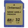 Image de Intenso 32GB SDHC 32 Go UHS-I Classe 10 - Neuf