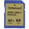 Image de Intenso 3421490 mémoire flash 64 Go SDXC UHS-I Classe 10 - Neuf