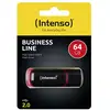 Image de Intenso 64GB USB2.0 lecteur USB flash 64 Go USB Type-A 2.0 Noir, Rouge - Neuf