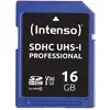 Image de Intenso 16GB SDHC 16 Go UHS-I Classe 10 - Neuf