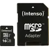 Image de Intenso - Carte mémoire flash (adaptateur microSDHC/SD inclus) - 16 Go - UHS Class 1 / Class10 - microSDHC UHS-I