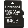 Image de Intenso 3433490 mémoire flash 64 Go MicroSDXC UHS-I Classe 10 - Neuf