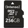 Image de Intenso microSD Karte UHS-I Premium 256 Go Classe 10 - Neuf