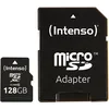 Image de carte microSDXC 128 Go, Classe 10 + adaptateur SD