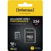 Image de Intenso microSD UHS-I Performance 256GB