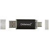 Image de Intenso Twist Line lecteur USB flash 512 Go USB Type-A / USB Type-C 3.2 Gen 1 (3.1 Gen 1) Anthracite - Neuf
