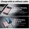 Image de Intenso MW5000 Powerbank magnétique 5000 mAh - Compatible MagSafe, Wireless Charging 15W, USB-C PD 20W, Plat & compact - Testé en Allemagne - Rosé, 5000 mAh, Lithium Polymer (LiPo), Power Delivery, Programmable Power Supply (PPS), Recharge sans fil