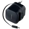 Image de CHARGEUR SECTEUR USB-C 65 W AVEC CORDON RETRACT. 0,7M NOIR - Neuf