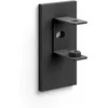 Image de ZACK support mural en acier inoxydable pour LINEA set de 2 pièces montage collé noir mat 40585