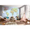 Image de Komar - Photo Murale - 368 X 248 Cm - Panoramique Intissé - World Map