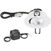Image de P-LED plafonnier encastré 230V blanc rond - Luminaire à LED non remplaçable PC20N60102