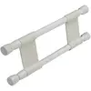 Image de Cartrend 10241 Caravan Double Barre De Maintien Pour Sécuriser Les Étagères, Armoires, Dimensions 25 Cm À 43 Cm