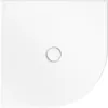 Image de Bette - Receveur De Douche D'Angle Floor Corner, Rayon 500mm,