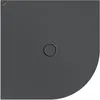 Image de Bette - Receveur De Douche D'Angle Floor Corner, Rayon 500mm,