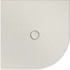 Image de Bette - Receveur De Douche D'Angle Floor Corner, Rayon 500mm,
