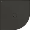 Image de Bette - Receveur De Douche D'Angle Floor Corner, Rayon 500mm,