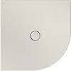 Image de Bette - Receveur De Douche D'Angle Floor Corner, Rayon 500mm,