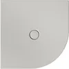 Image de Bette - Receveur De Douche D'Angle Floor Corner, Rayon 500mm,