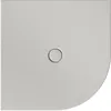 Image de Bette - Receveur De Douche D'Angle Floor Corner, Rayon 500mm,