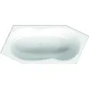 Image de Bette - Metric, Baignoire 206x90x45x45cm, Pied À Gauche, Trop-plein