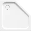 Image de Receveurs de douche pentagonaux BetteCaro, isocèle, avec BetteAntiutsch Pro, 1000x1000x35mm, 7219-000AE