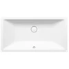 Image de Betteloft Lavabo À Encastrer, Rectangulaire, Sans Trou Pour