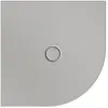 Image de BetteFloor Corner receveurs de douche quart de cercle avec BetteGlasur Plus, 900x900mm, 5421-413PLUS